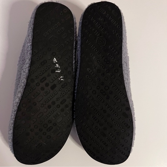 Bombas Womens Sunday Slipper Gray Sz 10 Faux Shearling - Picture 5 of 5